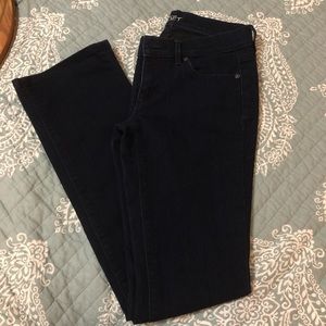 LOFT Dark Denim 26P / 2P Modern Sexy Boot Jeans
